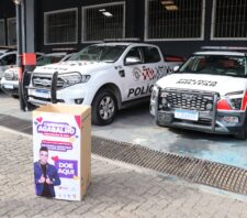 Sede da 4ª Cia. da PM se torna ponto de arrecadação para a Campanha do Agasalho