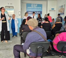 Saúde realiza atividades de prevenção ao diabetes e de combate à violência contra idosos