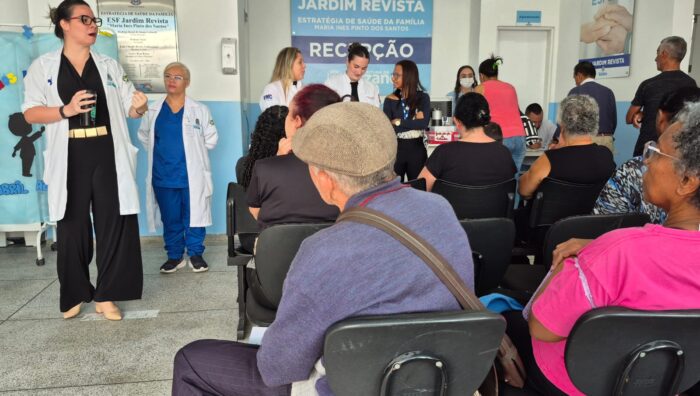 Saúde realiza atividades de prevenção ao diabetes e de combate à violência contra idosos