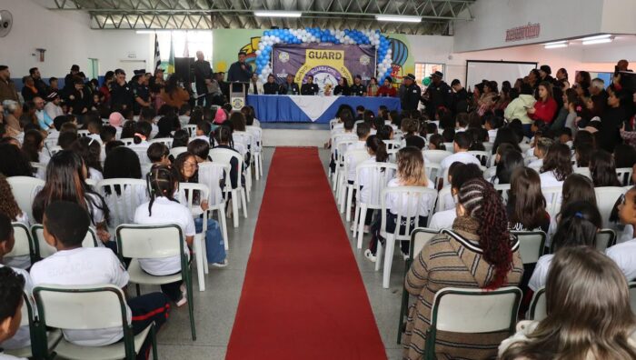 Guard forma mais 340 alunos na Escola Municipal Victor Salviano
