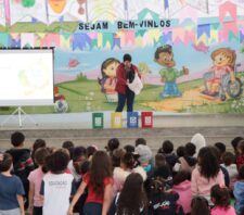 Meio Ambiente promove palestra para 320 alunos da rede municipal