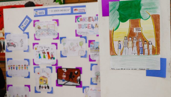Suzano celebra os 35 anos do ECA com arte, conscientização e lançamento de cartilha
