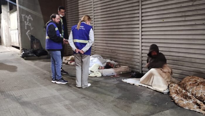 Assistência Social reforça acolhimento de pessoas em situação de rua no período de frio