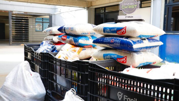 Fundo Social recebe 5,30 toneladas de alimentos por meio de doação