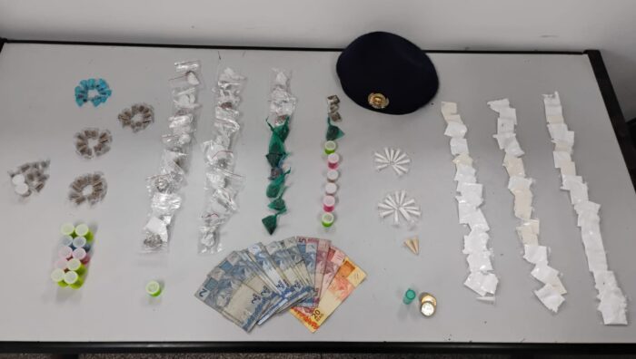 GCM flagra homem com mais de 180 porções de drogas no Jardim Graziela