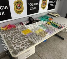GCM localiza 1,3 mil porções de drogas e prende suspeitos por tráfico