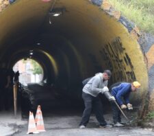 Túnel entre Jardim Maitê e Jardim Luela será interditado entre quarta e sexta-feira para revitalização