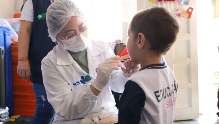 Saúde ultrapassa 18 mil alunos contemplados com avaliações odontológicas nas escolas