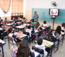 Alunos da rede municipal participam da nova edição do projeto ‘Bombeiro na Escola’