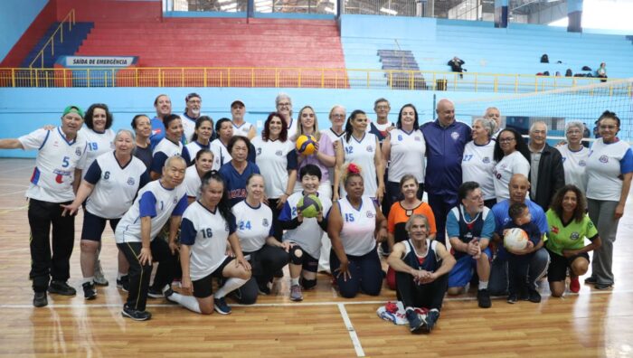 Portelão recebe jogos de vôlei adaptado entre Suzano e São Caetano