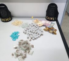 GCM apreende 2,3 quilos de entorpecentes e R$ 3,3 mil no Jardim Dona Benta