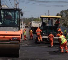 Suzano inicia aplicação de massa asfáltica no Jardim Casa Branca