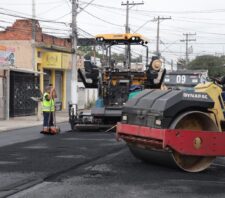Rua Isaura Tavares de Paiva é asfaltada para melhorar mobilidade no Parque Maria Helena