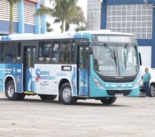 Ônibus movido a biometano economiza mil litros de diesel nos primeiros 3 mil quilômetros rodados