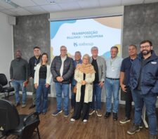 Suzano acompanha início de obra estratégica de transposição entre as represas Billings e Taiaçupeba