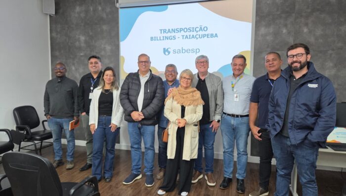 Suzano acompanha início de obra estratégica de transposição entre as represas Billings e Taiaçupeba