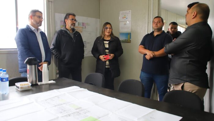 Secretários realizam vistoria no Hospital Federal com supervisor do Ministério da Saúde