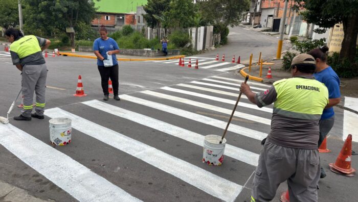 Transporte alcança 132 vias com sinalização e outras 50 com ‘Tapa Buraco’ em outubro