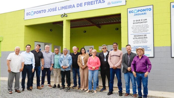 Ecoponto inaugurado no Miguel Badra é a 5ª unidade disponível em Suzano
