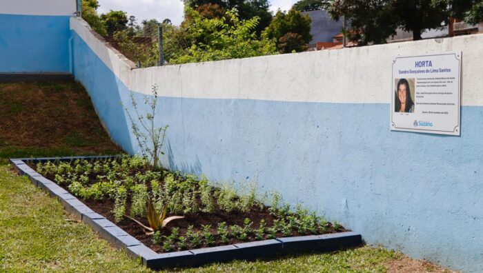 UBS do Tabamarajoara inaugura horta em homenagem a funcionária