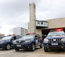 Prefeito acompanha apresentação de 12 novas viaturas para reforçar a GCM de Suzano