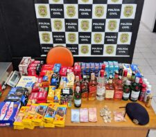 GCM prende homem por roubo e recupera mercadorias avaliadas em R$ 4 mil