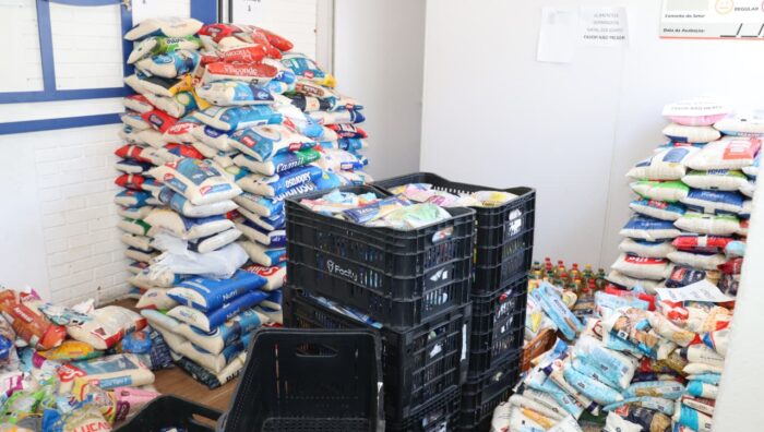 Fundo Social de Suzano recebe três toneladas de alimentos do Parque Magic City