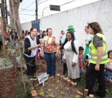 Parceria garante reinauguração de horta pedagógica e ação de sustentabilidade no Monte Cristo