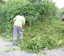 Avenida Guilherme Garijo recebe serviços de zeladoria durante a semana