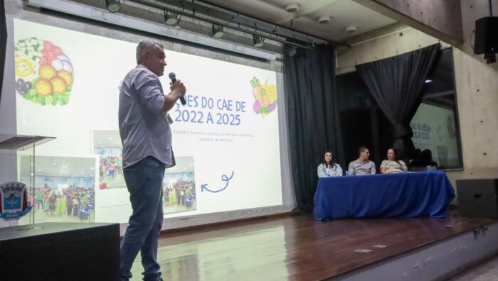Cerimônia oficializa posse dos novos membros do Conselho Municipal de Alimentação Escolar