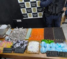 GCM estoura casa bomba e apreende mais de 15 quilos de drogas no Jardim Maitê