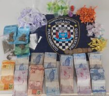 GCM apreende cerca de meio quilo de drogas no Jardim Alterópolis e no Jardim Cacique
