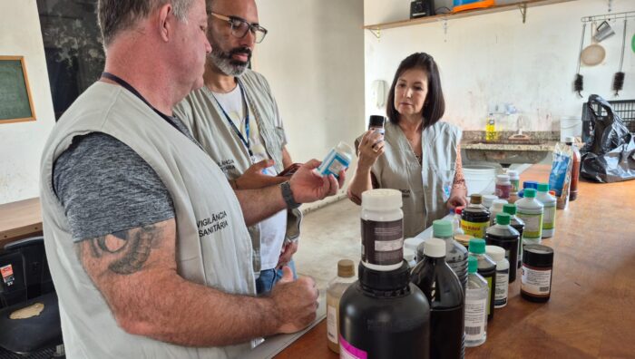 Vigilância Sanitária interdita imóvel utilizado para fabricação clandestina de suplementos