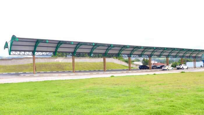Obras do Terminal de Ônibus de Palmeiras avançam e entram em reta final