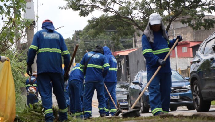 Serviços de zeladoria são reforçados na região norte de Suzano