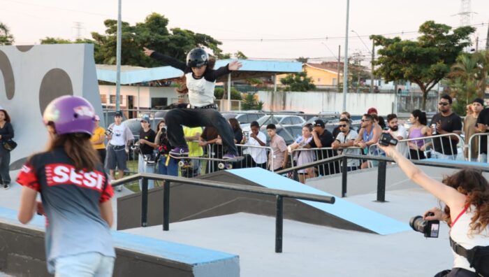 Competições especiais de skate mobilizam 3,3 mil pessoas no fim de semana em Suzano