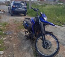 Força Patrulha localiza moto roubada no Badra