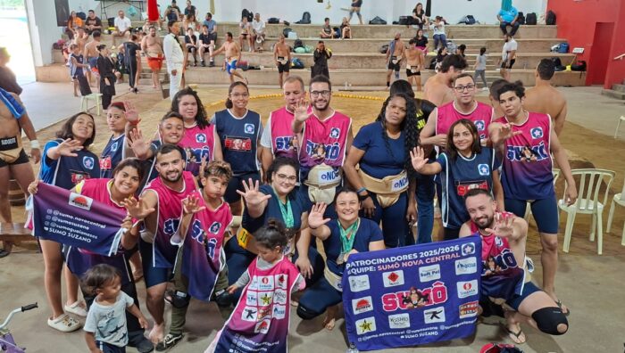 Suzano se destaca no Troféu Brasil de Sumô com títulos e vagas para o sul-americano
