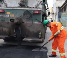 Operação ‘Tapa-Buraco’ aumenta em 77% o número de ruas alcançadas entre janeiro e fevereiro