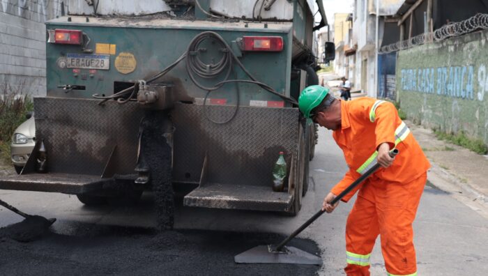 Operação ‘Tapa-Buraco’ aumenta em 77% o número de ruas alcançadas entre janeiro e fevereiro