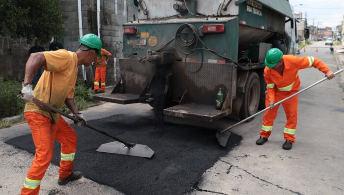 Suzano amplia ‘Tapa-Buraco’ com quatro caminhões e prevê até 1,2 mil reparos por mês