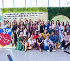 Saúde recebe premiação internacional e menção honrosa durante congresso em Santos