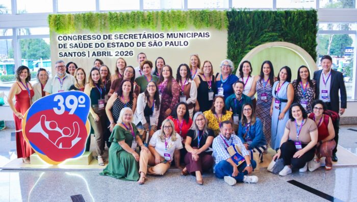 Saúde recebe premiação internacional e menção honrosa durante congresso em Santos