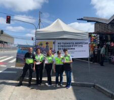 Transporte celebra Dia Nacional da Paz no Trânsito com ação no Terminal Norte