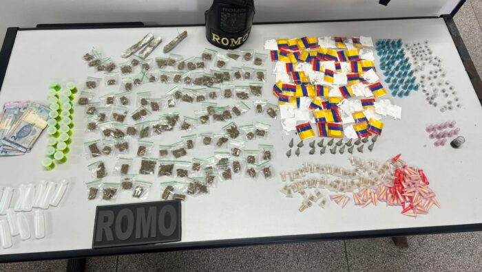 GCM prende suspeito de tráfico e apreende 432 porções de drogas