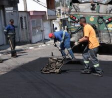 Transporte segue com atuação expressiva da operação ‘Tapa Buraco’ na região do Boa Vista