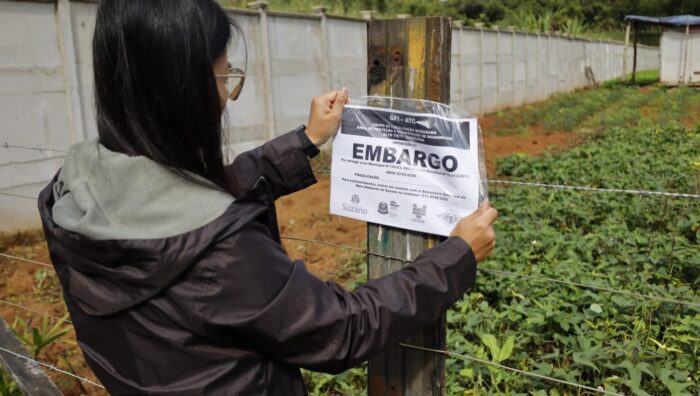 Fiscalização interrompe crimes ambientais nas estradas Odílio Cardoso e Keida Harada