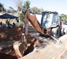 Obras de saneamento avançam no Recreio Sertãozinho para beneficiar 2,5 mil famílias