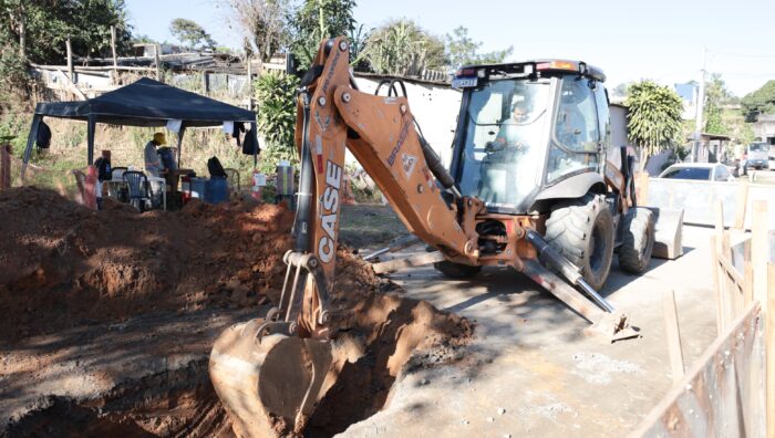 Obras de saneamento avançam no Recreio Sertãozinho para beneficiar 2,5 mil famílias