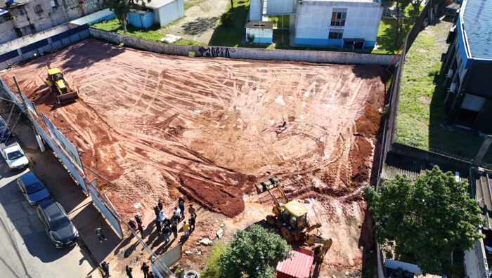 Obra da UBS do Boa Vista começa com trabalhos de terraplanagem